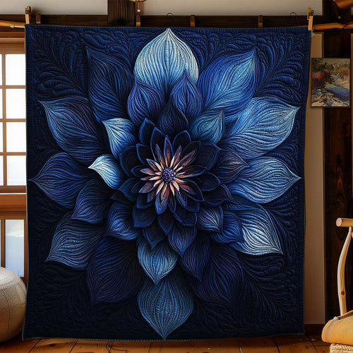 Sapphire Flower WN1103066CL Quilt