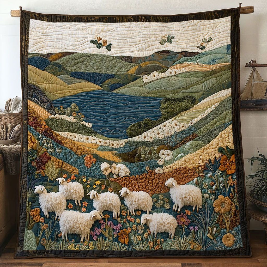 Bloom Sheep WN0601001CL Quilt