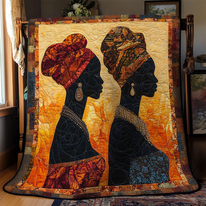 African Woman Majesty WN0703026CL Quilt