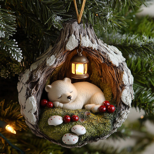 Woodland Nap CP0312201CL Christmas Ornament