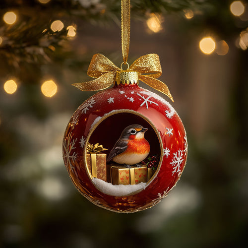 Robin's Christmas Home LT2210026CL Christmas Ornament