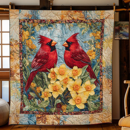 Spring Cardinal WN2002008CL Quilt