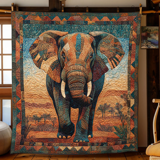 Tribal Elephant WN1303035CL Quilt