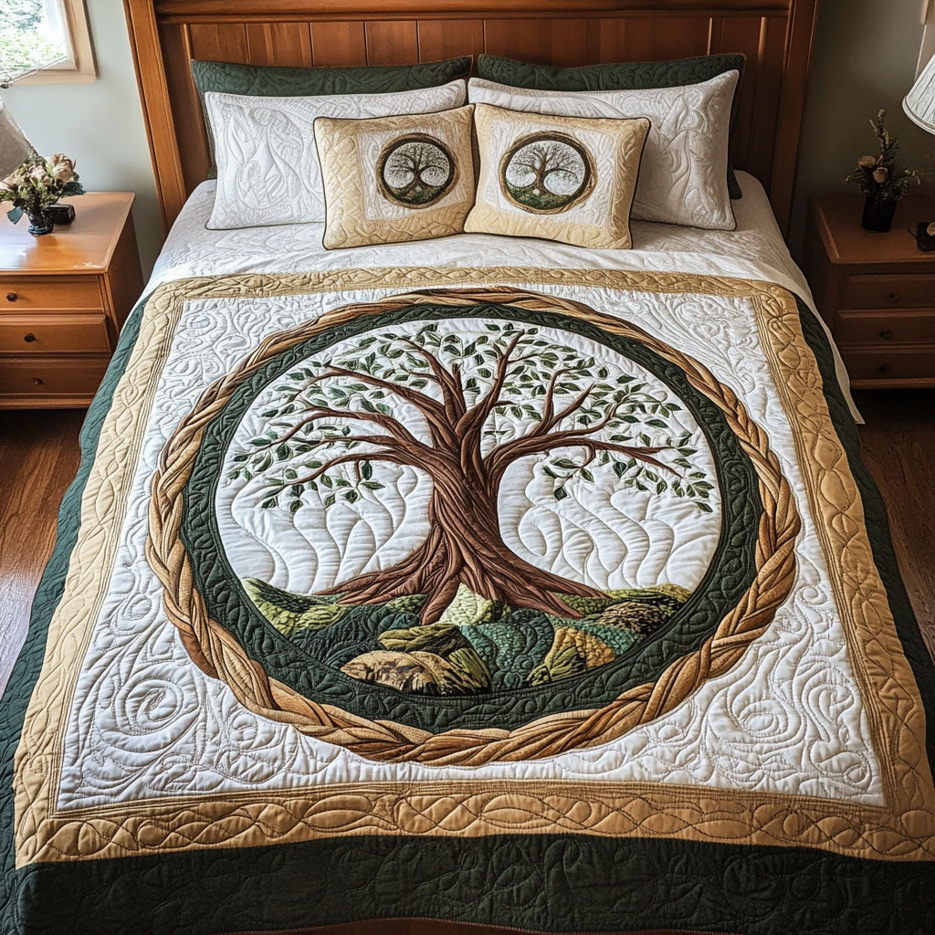 Evergreen Tree Of Life WN1001016CL Duvet Cover Set