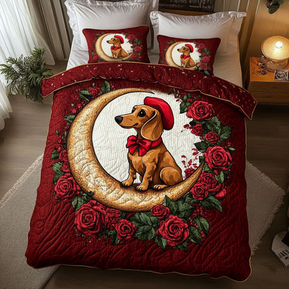 Harmony Dachshund WN1701033CL Duvet Cover Set
