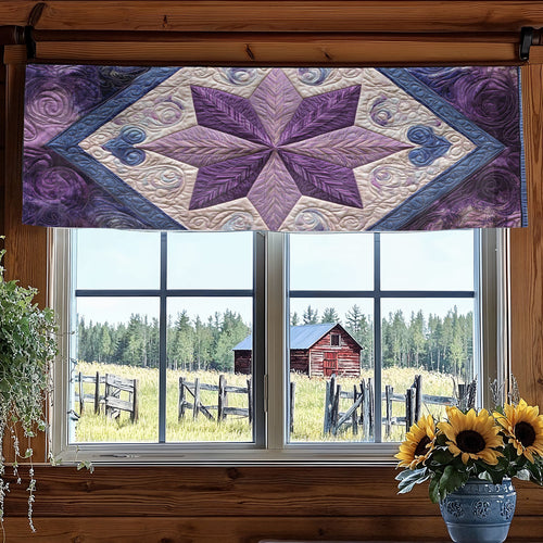 Whispering Star WN0707135CL Quilted Valance