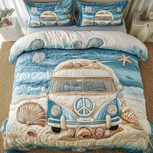 Sandy Camper Van WN2802068CL Duvet Cover Set