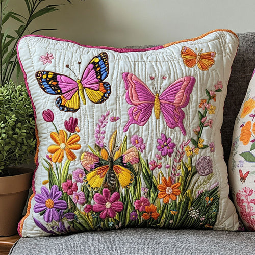 Butterfly Floral Garden CW1507007CL Quilt Pillow Case