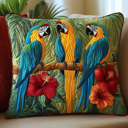 Tropical Parrot Dream CW0701114CL Quilt Pillow Case