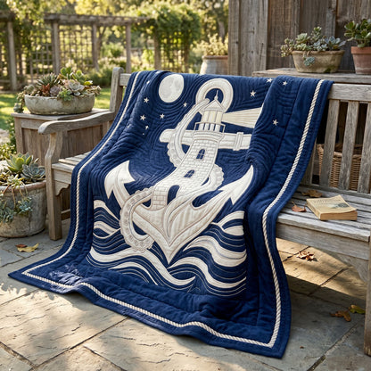 Lighthouse Anchor Nautical WN2904008CL Quilt