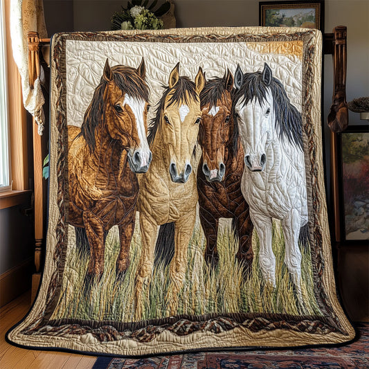 Horse Gaze CP0307052CL Quilt