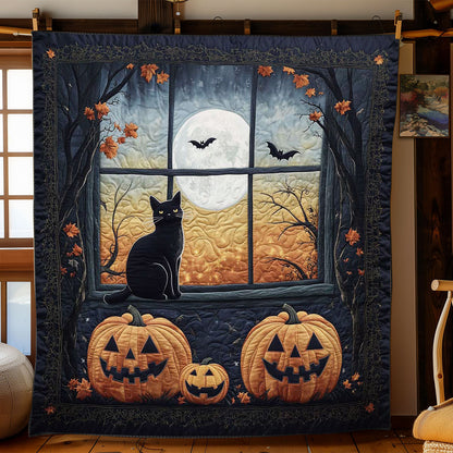 Haunted Cat WN1302007CL Quilt