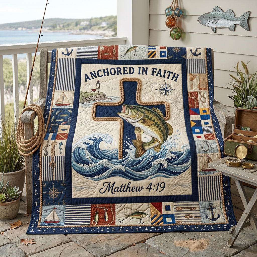 Anchored In Faith Matthew WN2205004CL Quilt