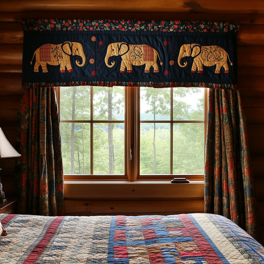 Native Elephant WJ1903048CL Quilted Valance