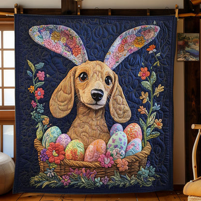 Dachshund Easter Basket WN1501004CL Quilt