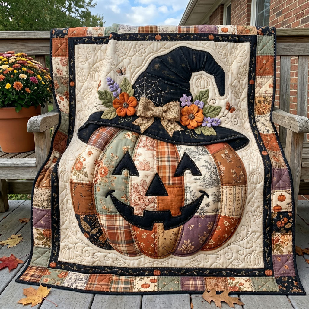 Patchwork Pumpkin Charm WN0705021CL Quilt
