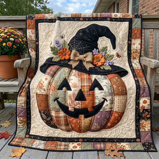 Patchwork Pumpkin Charm WN0705021CL Quilt