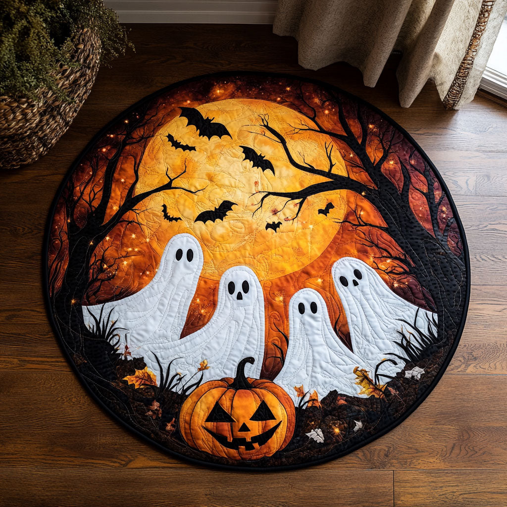 Moonlight Mischief WJ1807039CL Quilted Round Mat
