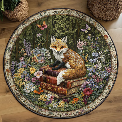Quiet Fox WN0807079CL Quilted Round Mat