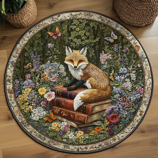 Quiet Fox WN0807079CL Quilted Round Mat