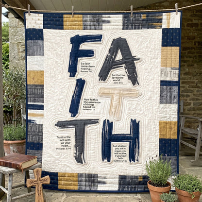 Walk By Faith WN2605012CL Quilt