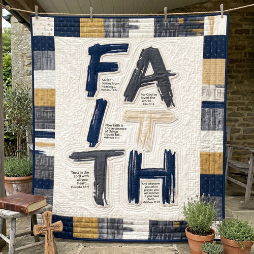 Walk By Faith WN2605012CL Quilt