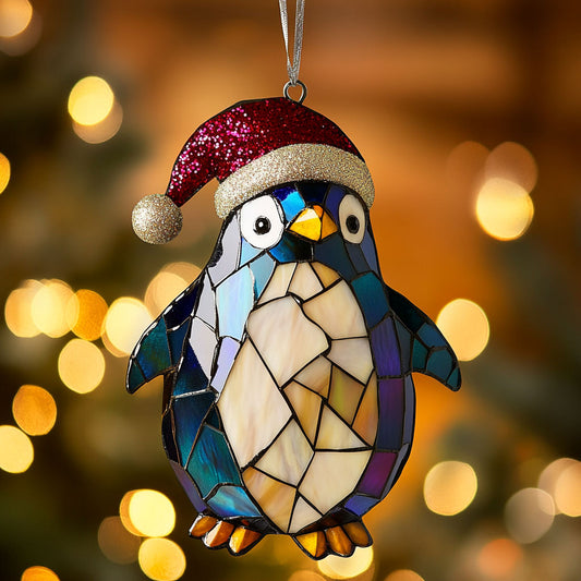 Penguin Merry Night WN2711033CL Christmas Ornament
