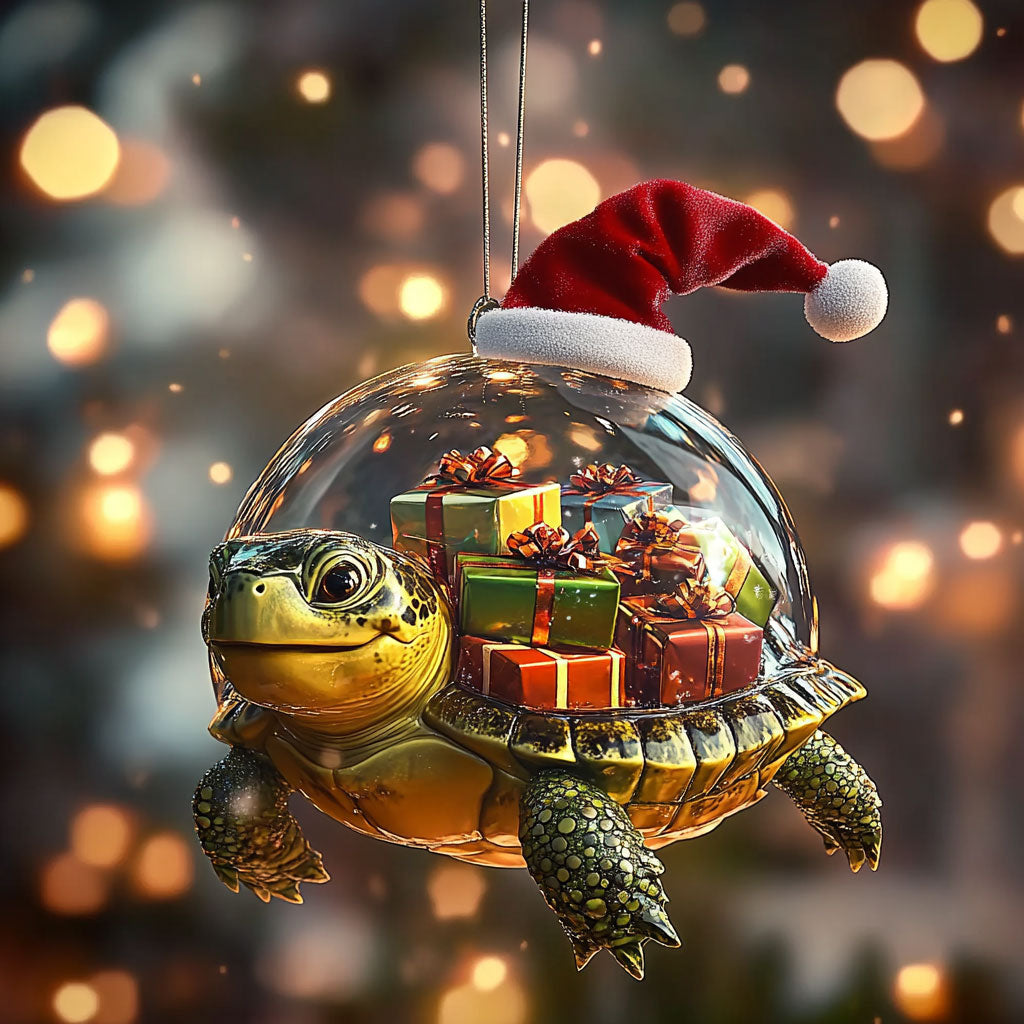 Christmas Turtle WN2711015CL Christmas Ornament