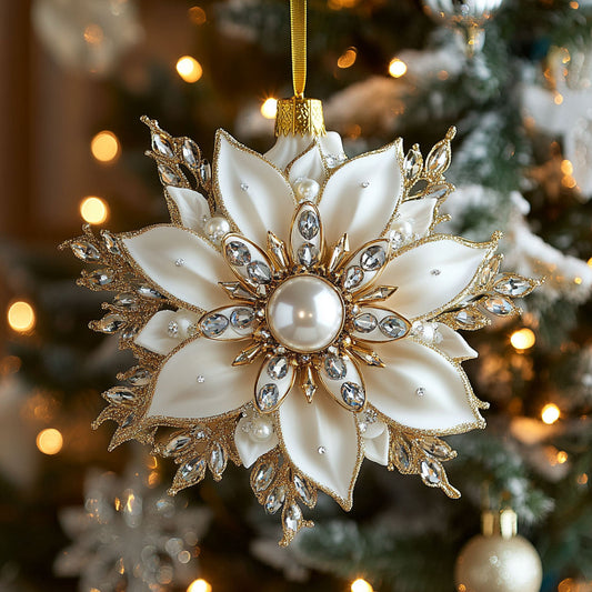 Crystal Petal CW0912012CL Christmas Ornament