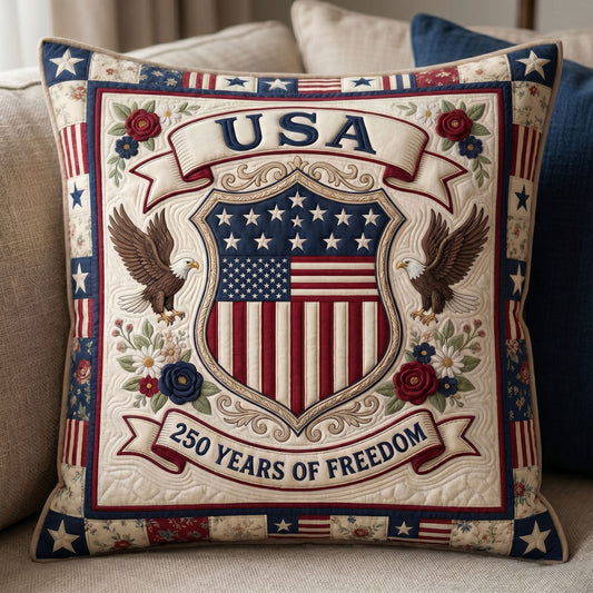 American Heritage Shield WN1604010CL Quilt Pillow Case