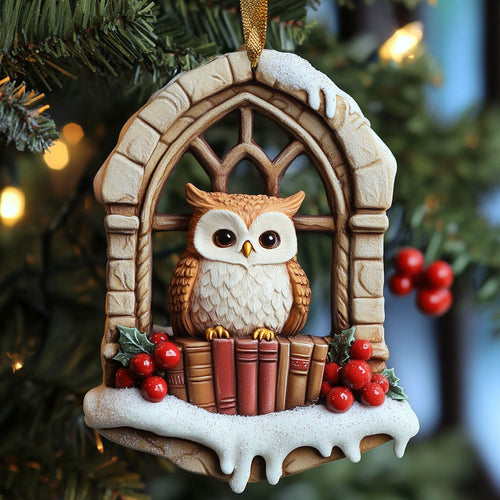 Winter Owl CP0612004CL Christmas Ornament