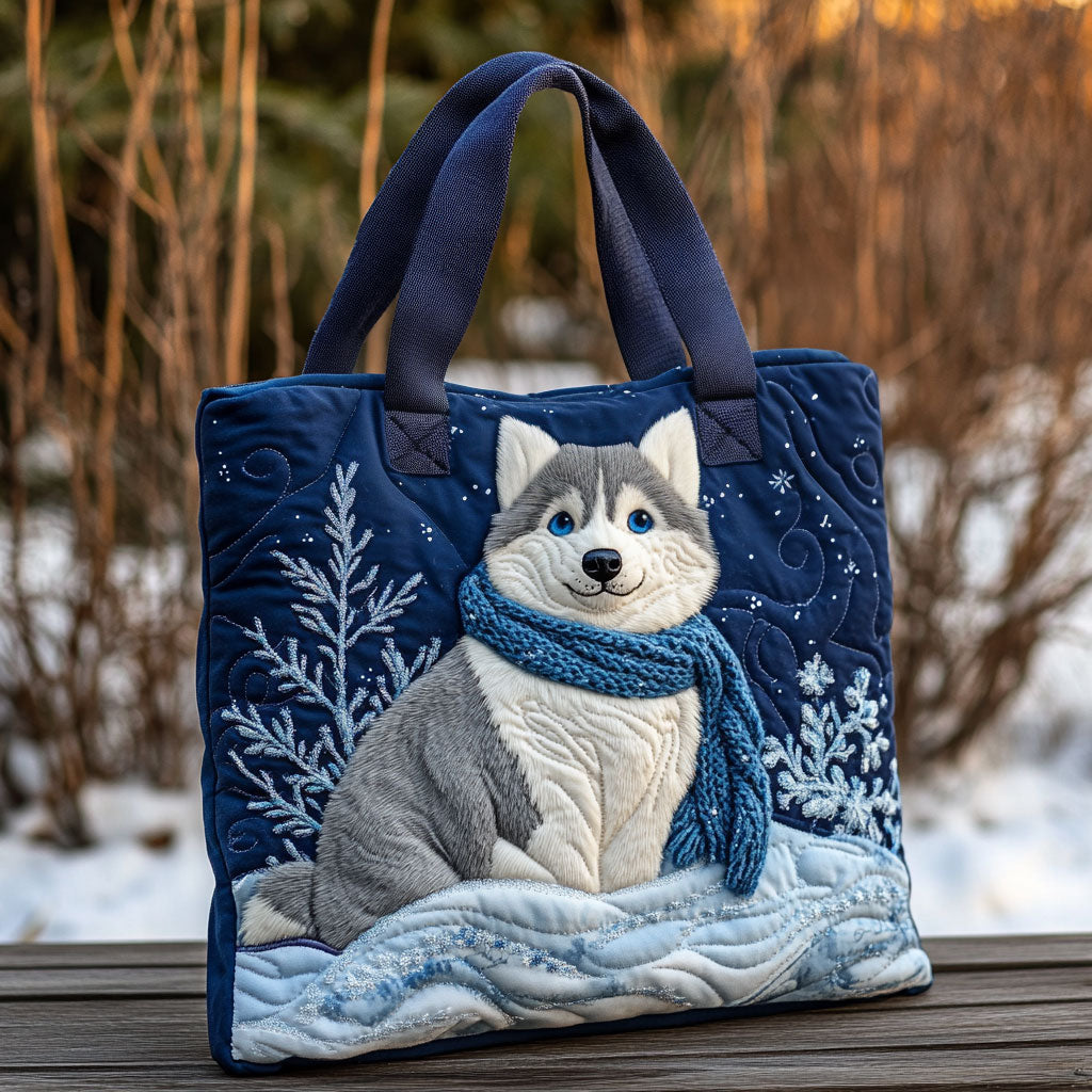 Winter Whisper CP1810027CL Quilted Tote Bag