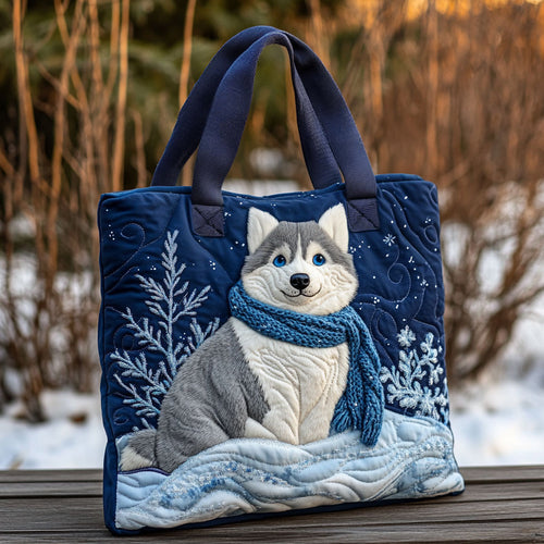 Winter Whisper CP1810027CL Quilted Tote Bag