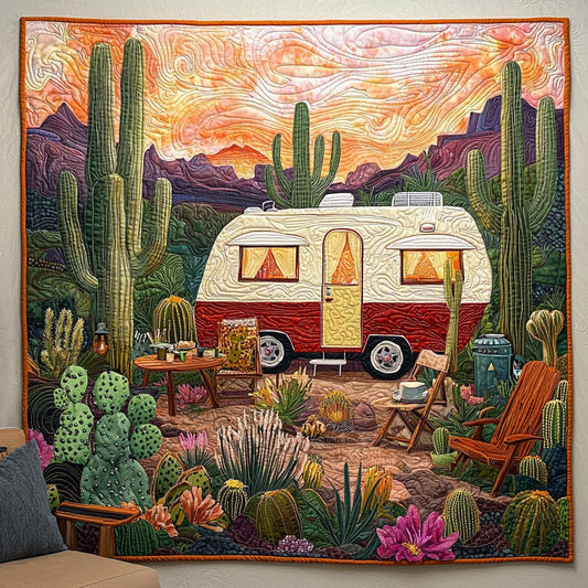 Camping In Desert QA1312001CL Quilt