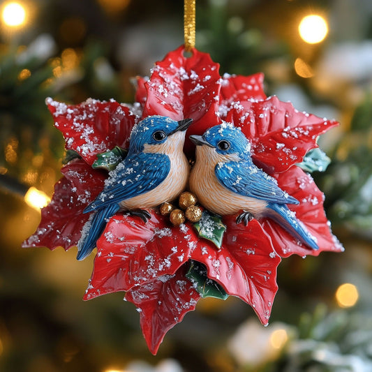 Whisper Bluebird WN2710071CL Christmas Ornament