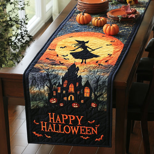 Halloween Howls WJ2507035CL Quilted Table Runner