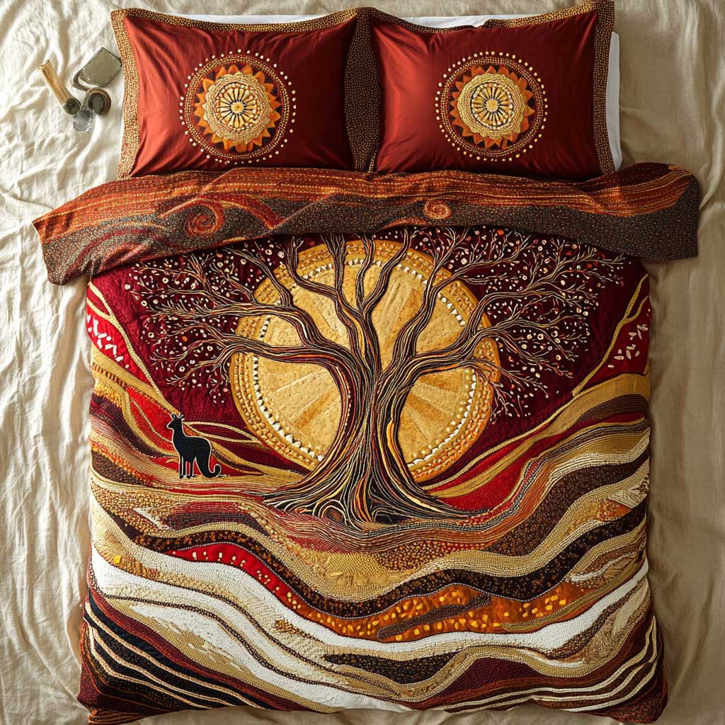 Aboriginal Baobab Spirit WN1904011CL Duvet Cover Set