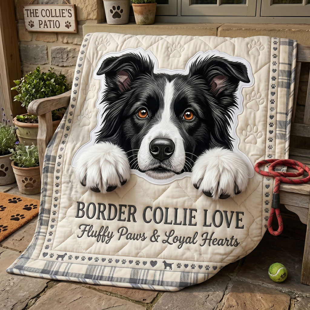 Fluffy Paws And Loyal Hearts WN2805009CL Quilt