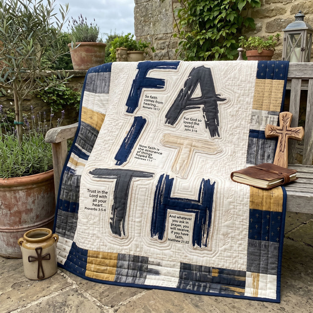 Walk By Faith WN2605012CL Quilt