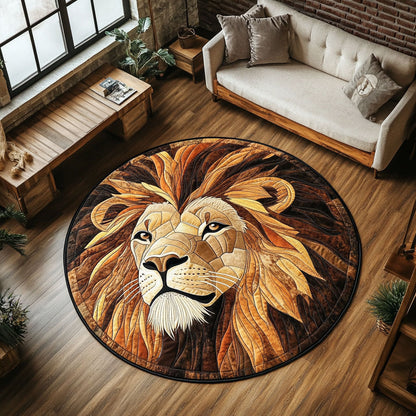Noble Lion CW1001079CL Quilted Round Mat