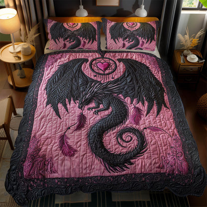 Mystic Dragon Love WN1002073CL Duvet Cover Set