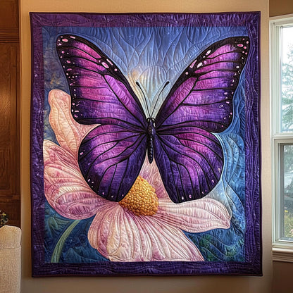 Violet Spirit Butterfly QA1601009CL Quilt