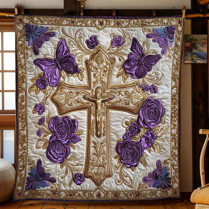 Heavenly Cross WN1202049CL Quilt