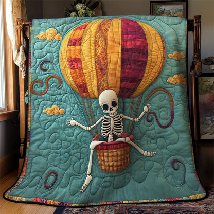 Skeleton's Balloon Ride WN2201021CL Quilt