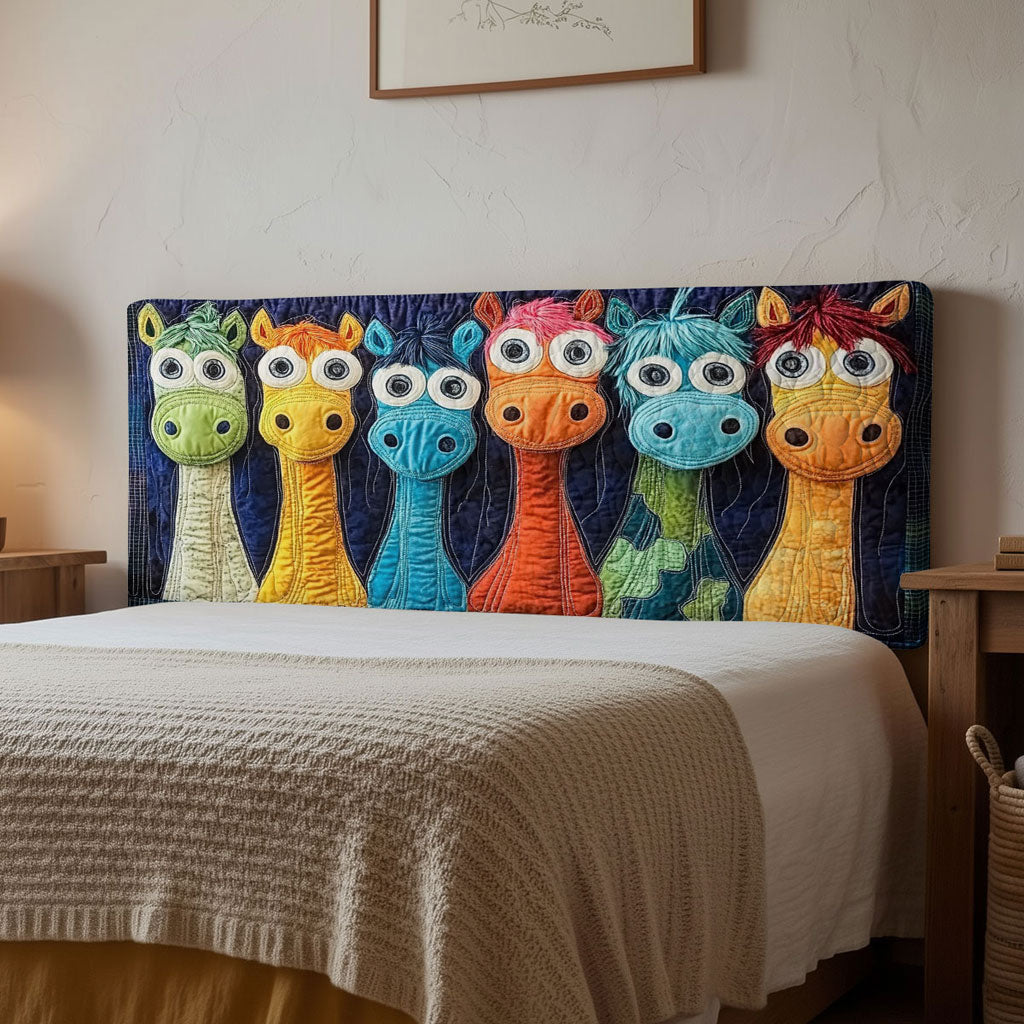 Whimsy Horse WN0601091CL Quilted Headboard Slipcover
