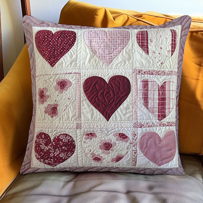 Cherished Heart WN1002097CL Quilt Pillow Case