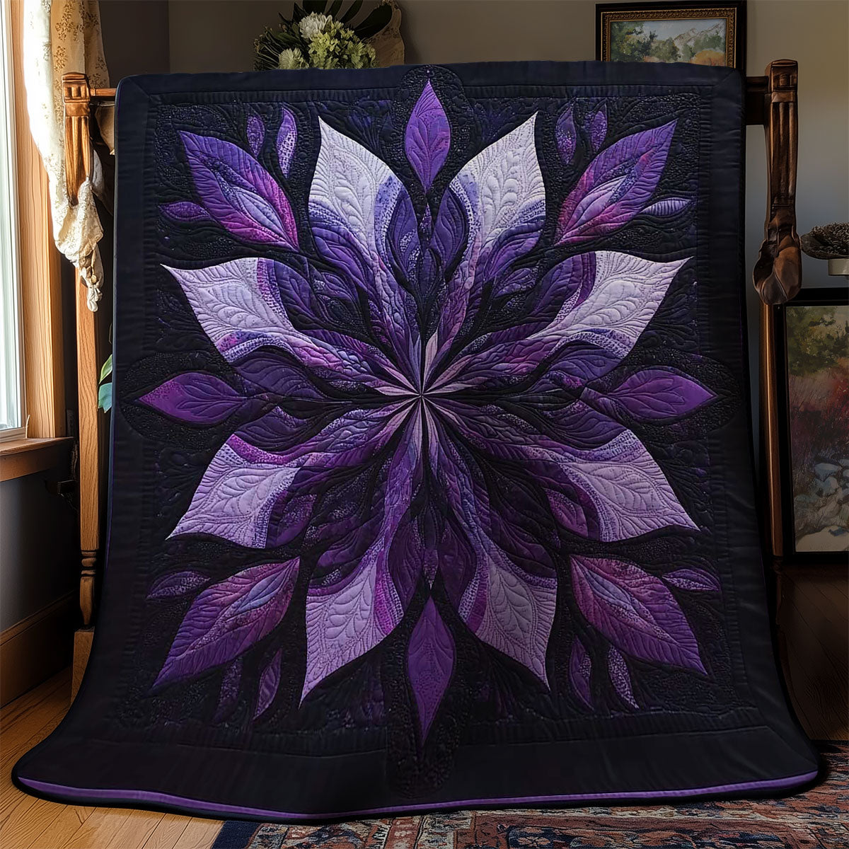 Moonlit Flower WN0703022CL Quilt