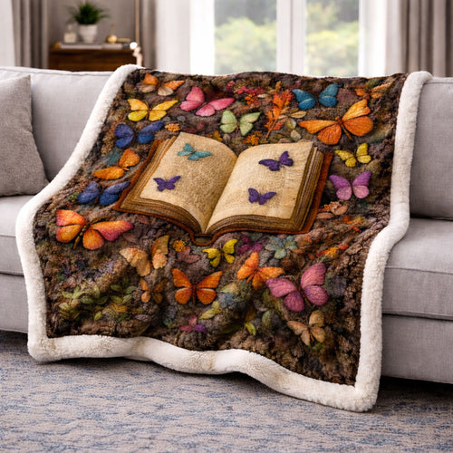 Pages of Wonder KL3101006CL Faux Fur Throw Blanket