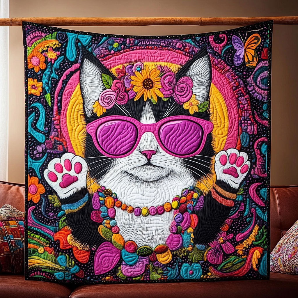 Free Spirit Cat KL0901007CL Quilt