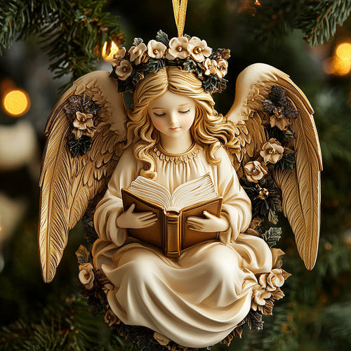 Angel Whispering Light WN1610009CL Christmas Ornament